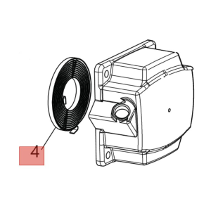 EFCO MOLLA AVVIAMENTO DECESPUGLIATORE DSH 400 4000 500 5000 SOFFIATORE SA AT 2063 