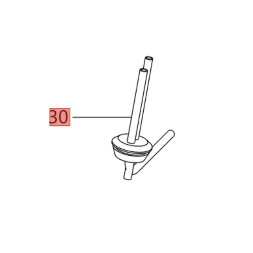 EFCO GRUPPO TUBI SERBATOIO CON PASSATUBO DECESPUGLIATORE DSH 400 4000 500 5000 S T BP