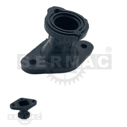COLLETTORE Carburatore Motosega EFCO MT 2600 GS 260 con foro centrale - Interasse 37 mm 