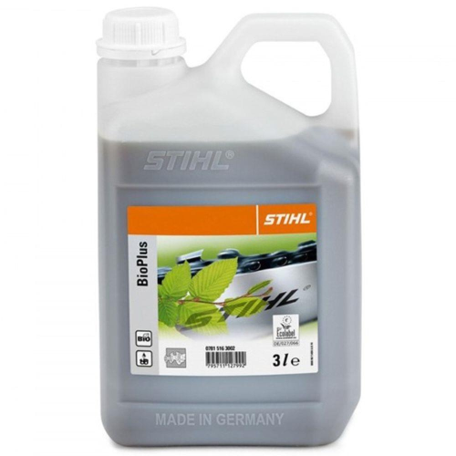 STIHL Olio per Catena Motosega BIOPLUS Ecologico Vegetale da 3 Litri Originale