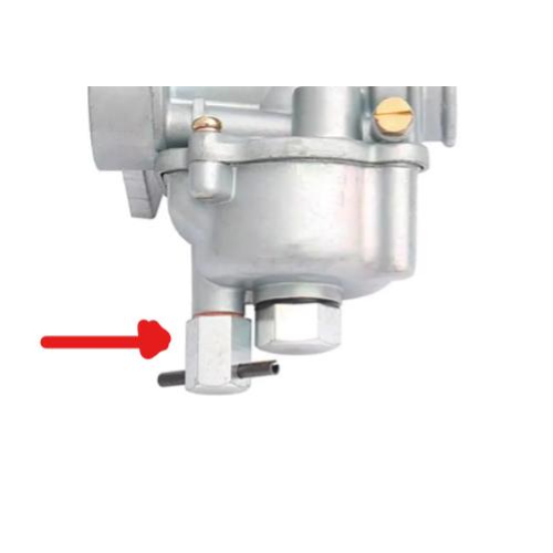 RUBINETTO SPURGO VASCHETTA CARBURATORE BING D. 8MM