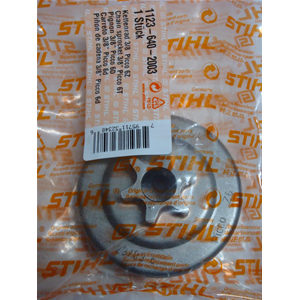 ROCCHETTO PIGNONE CATENA MOTOSEGA STIHL 3/8" P 6 DENTI MS 170 180 190 191
