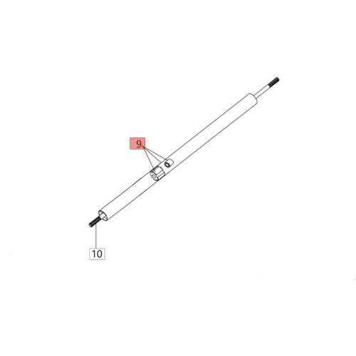 EFCO ASTA TUBO Ø 26 MM DECESPUGLIATORE DSH 2500 3100 4000 S/T ORIGINALE