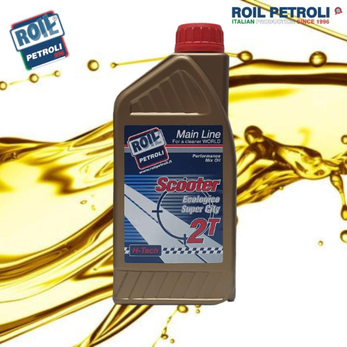 OLIO ROIL SCOOTER ECOLOGICO SUPER CITY 2T 1 LITRO