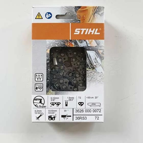 STIHL CATENA 36RS SUPER 3/8" 1,6 MM 72 MAGLIE ORIGINALE