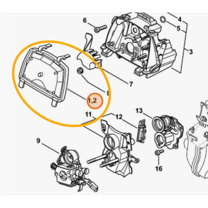 STIHL FILTRO ARIA IN RETE PER MOTOSEGA MS 181 211 ORIGINALE