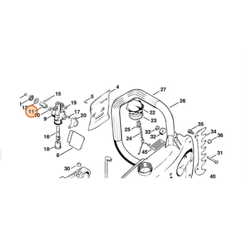 VITE SENZA FINE CHIOCCIOLA STIHL 08 SE