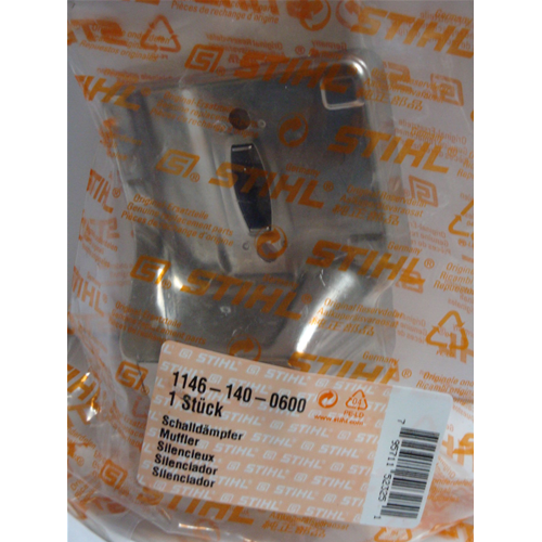 STIHL MARMITTA SILENZIATORE PER MOTOSEGA MS 150 T ORIGINALE