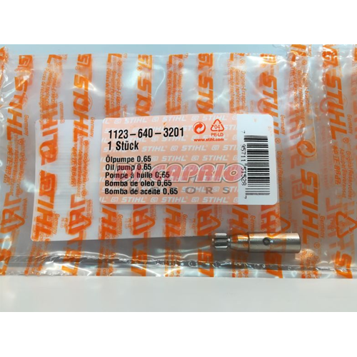 STIHL POMPA OLIO MAGGIORATA PORTATA 0,65 021 023 025 MS 250 230 211 210 180 181 170