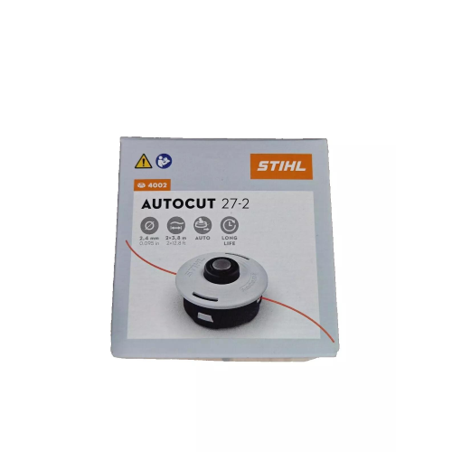 STIHL Testina Decespugliatore AUTOCUT 27-2 LONG LIFE con Pomello Rinforzato Originale