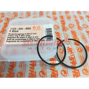 STIHL COPPIA FASCE ELASTICHE Ø 40x1,2 MM MS 210 211 230 FR FS 230 350 