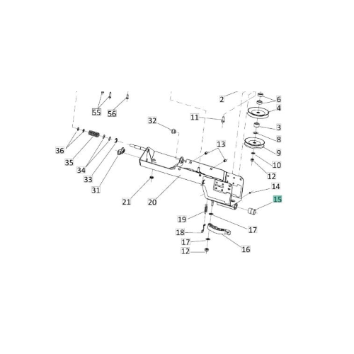 EUROSYSTEMS BOCCOLA PER TUBO SUPPORTO TELAIO P70 EVO