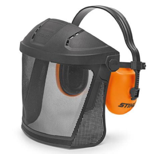 STIHL Protezione viso Udito Maschera in Rete in Nylon e Cuffie FUNCTIO GPA Originale