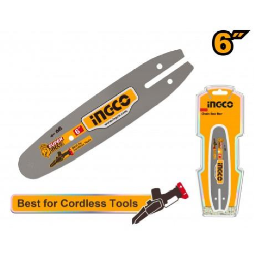 INGCO BARRA 6" PER MINI MOTOSEGA POTATORE A BATTERIA NO CATENA