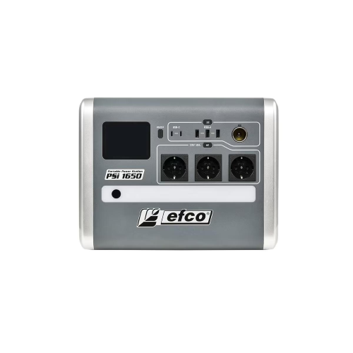 POWER STATION PORTATILE EFCO PSI 1650 BATTERIA AL LITIO 51,2V 20AH 1024Wh 1650W