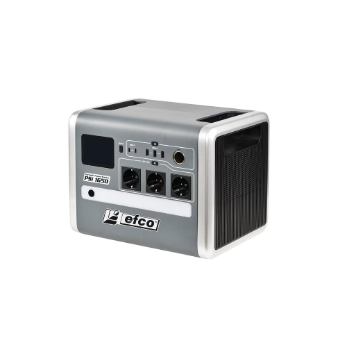 POWER STATION PORTATILE EFCO PSI 1650 BATTERIA AL LITIO 51,2V 20AH 1024Wh 1650W