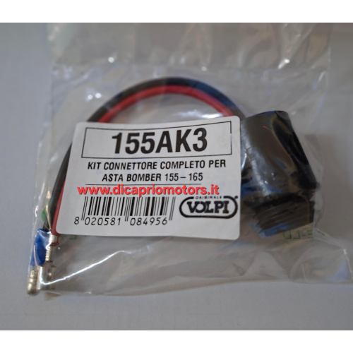 KIT CONNETTORE COMPLETO PER ASTA SCUOTITORE VOLPI BOMBER 155-165