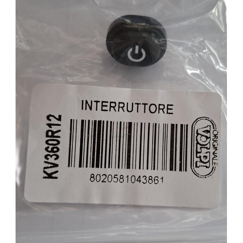 VOLPI Pulsante Interruttore Accensione per Forbici KV 360 Originale