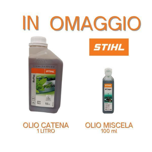 STIHL NUOVA MOTOSEGA MS 162 BARRA 35 CM 3/8 P 1,1 MM CON OMAGGI