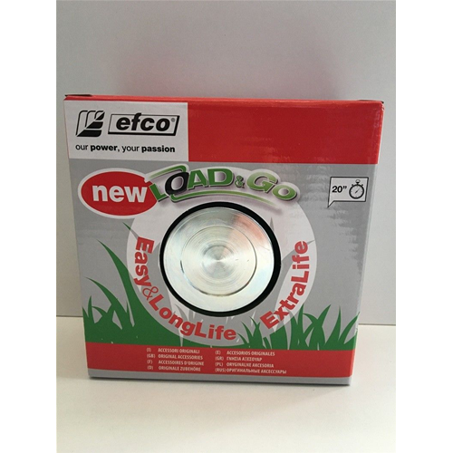 EFCO TESTINA DECESPUGLIATORE LOAD & GO Ø 130 MM EXTRALIFE POMELLO IN METALLO 