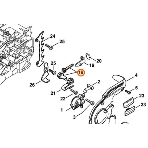 STIHL SERIE TENDICATENA MOTOSEGA MS 192 193 194 150 151 201 HT 56 75 101 130 131