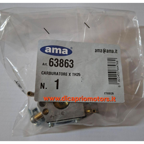 CARBURATORE WALBRO PER MOTOSEGA AMA TH 25 DA POTATURA
