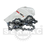 CATENA PRO.TOP 1/4" 1,3 60 MAGLIE PER MOTOSEGHE DA POTATURA DENTE SEMITONDO