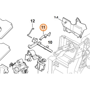 STIHL MOLLA DI CONTATTO PER MOTOSEGA MS 170 180 650 660 ORIGINALE