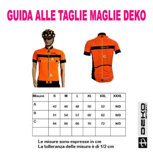 MAGLIA ESTIVA MANICHE CORTE SWING DEKO BICI BICICLETTA MTB BIANCO NERO ROSSO
