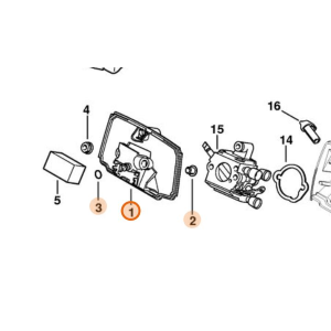 STIHL Base per Filtro Aria per Motosega MS 192 T MS 192  TC Originale