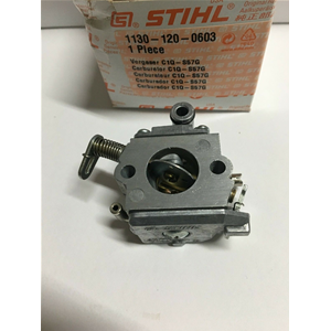 STIHL CARBURATORE MOTOSEGA MS 170 180 017 018 tipo Zama C1Q-S57A ORIGINALE