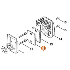 STIHL FILTRO ARIA PER DECESPUGLIATORE FS 81 86 106 FR 106  BT 106 ORIGINALE