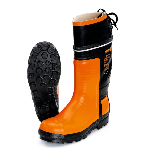 STIHL STIVALI SPECIAL DA LAVORO MOTOSEGA ANTITAGLIO IN GOMMA N 44 ORIGINALE