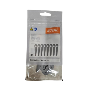 STIHL Lame 8 Pezzi Ricambio per Testina POLYCUT 2-2  Bordatore a Batteria FSA 45