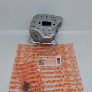 STIHL SILENZIATORE COMPLETO DI TAPPI PER MOTOSEGA MS 311 391 ORIGINALE