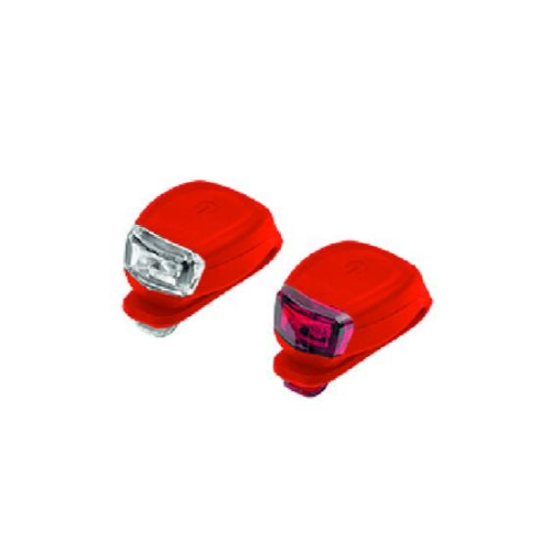 SET LUCI ANT+ POST BYTE IAN 5 AL SILICONE COLORE  RED