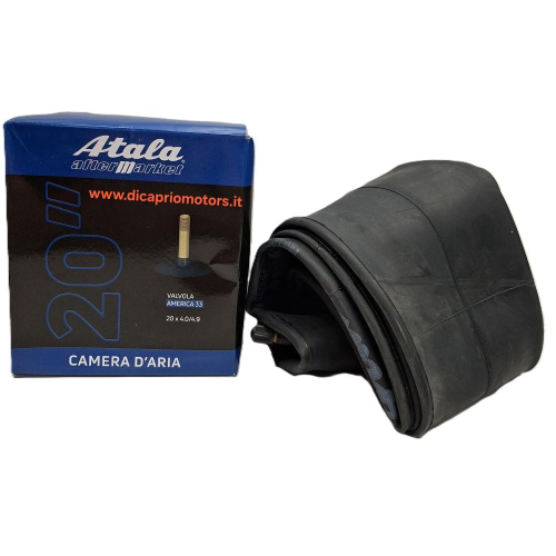 CAMERA D'ARIA ATALA 20X4.0 / 4.9 VALVOLA AMERICA 33  BICI E-BIKE FAT 