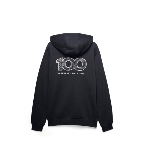 Felpa con Cappuccio STIHL 100 Anni REFLECTIVE Anniversario Tg L Nero Unisex Cotone