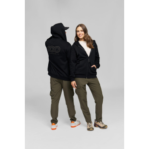 Felpa con Cappuccio STIHL 100 Anni REFLECTIVE Anniversario Tg L Nero Unisex Cotone