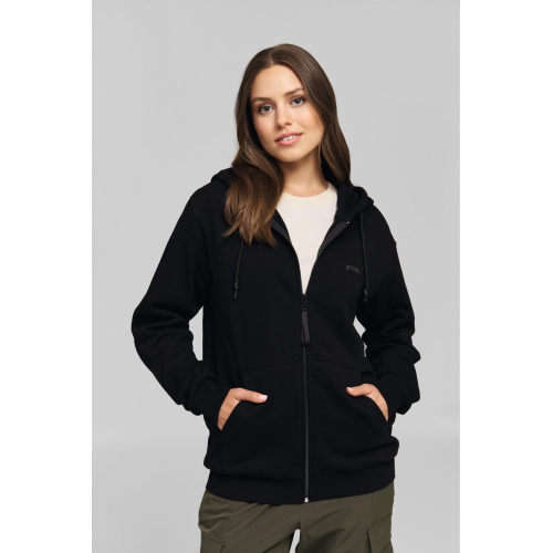 Felpa con Cappuccio STIHL 100 Anni REFLECTIVE Anniversario Tg L Nero Unisex Cotone
