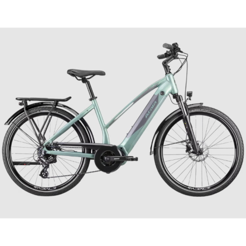 ATALA E-BIKE BICI 28" CLEVER 7.4 AM80 AGILE100 Nm BATTERIA 500WH  7 V VERDE TG M