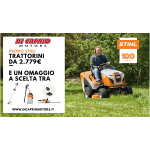 STIHL TRATTORINO POTENTE SEMOVENTE RT 5112 Z TAGLIO 110 CM PER AMPI SPAZI