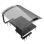 EFCO CAPPOTTINA BASE DI RICARICA ROBOT TAGLIAERBA R 500i 1000i 2000i