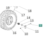 VITE PER CAVALLOTTO RUOTE EUROSYSTEMS P 70 CARRY RTT3 P130