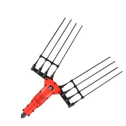 Abbacchiatore BlueBird OLIMPO 23-56 asta fissa in carbonio L 2,4mt 3 batterie 21V 5Ah motore Brushless 3 V