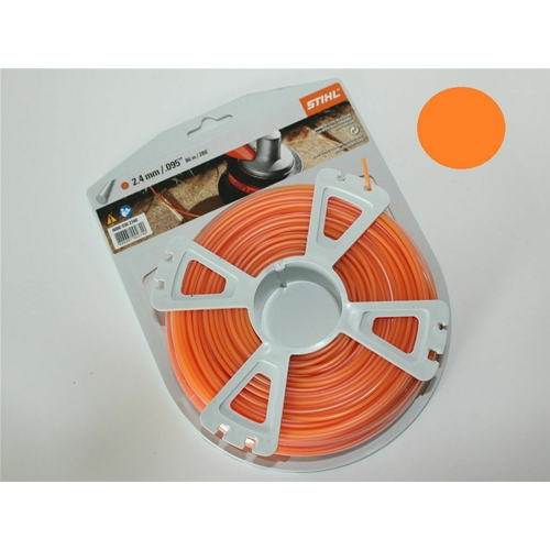 STIHL Filo Tondo Arancione 2,4 mm 83 m per Decespugliatore Originale