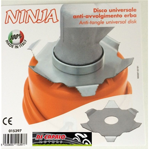 DISCO ANTI AVVOLGIMENTO ERBA DECESPUGLIATORE PROTEGGI TESTINA SEGHETTATO NINJA