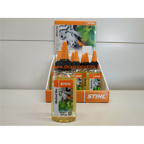 STIHL Olio Catena GTA 26 MULTIOIL BIO 50 ml multifunzione per potatori forbici