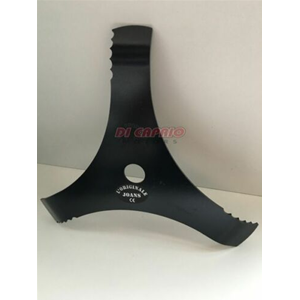JOANS DISCO TRE PUNTE MULCHING DENTATO PER DECESPUGLIATORE 300X3.0 MM
