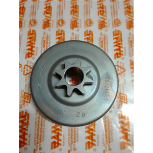 STIHL CAMPANA FRIZIONE ROCCHETTO CATENA 1/4" 8 DENTI MOTOSEGA MS 192 193 T ORIGINALE